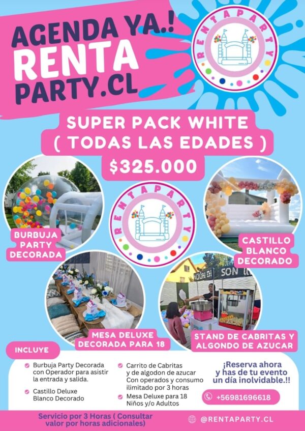 SUPER PACK WHITE ( TODAS LAS EDADES)