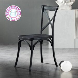 SILLA CROSSBACK DANUBIO NEGRA