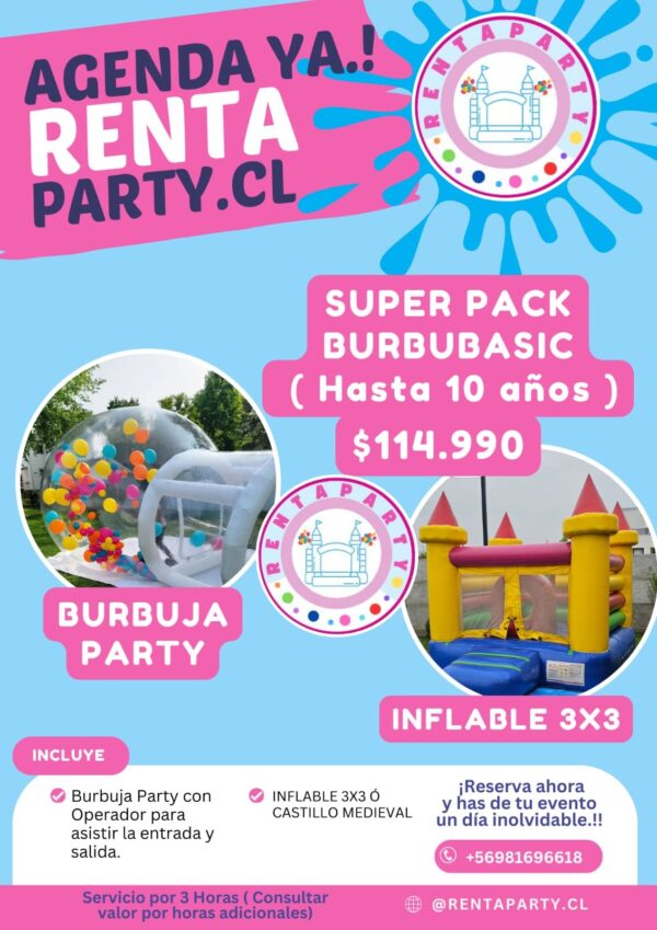 SIPER PACK BURBUBASIC ( HASTA 10 AÑOS )