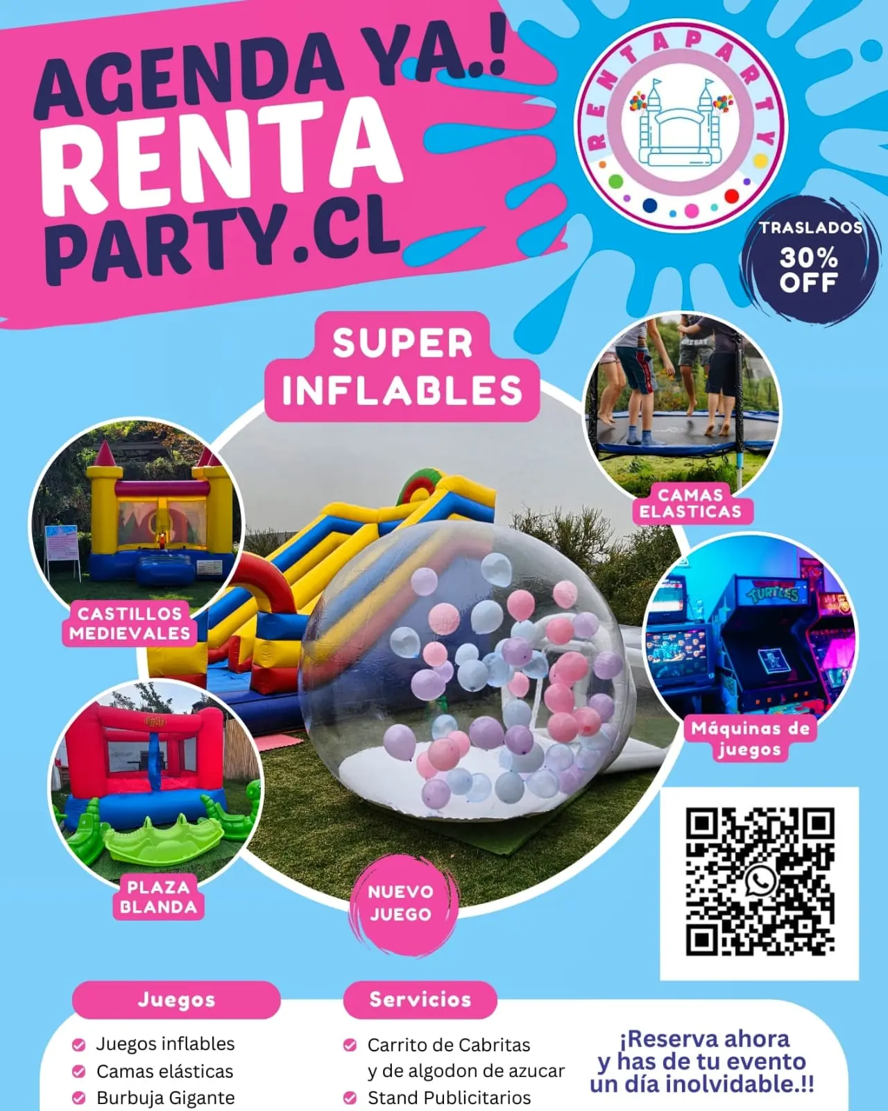  Arriendo de Juegos, mobiliario y Producción de Eventos 